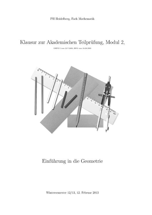 Datei:Klausur Einführung Geometrie WS 12 13.pdf