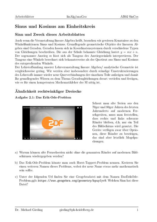 Datei:Arbeitsblatt linAlg SinusKosinusEinheitskreis 20 04 20.pdf